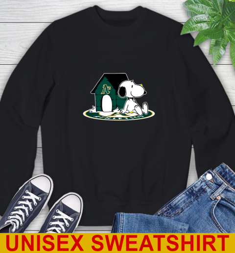 MLB Baseball Oakland Athletics Snoopy The Peanuts Movie Shirt Sweatshirt 2