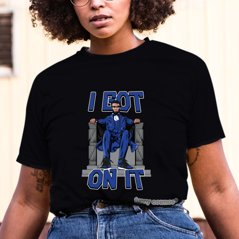 Air Jordan 1 Royal Matching Sneaker Shirt I Got On It Black And Royal Sneaker Shirt