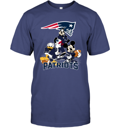 Official New England Patriots baseball stitch and mickey shirt