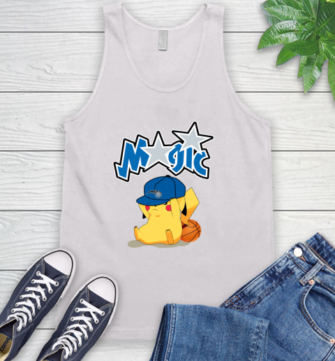 NBA Pikachu Basketball Sports Orlando Magic Tank Top