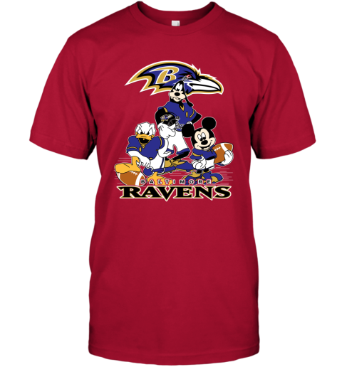 Baltimore Ravens Hawaiian Shirt Mickey Mouse Personalized Ravens