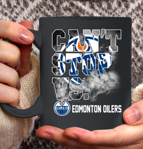 NHL Edmonton Oilers Hockey Can't Stop Vs Ceramic Mug 11oz 2