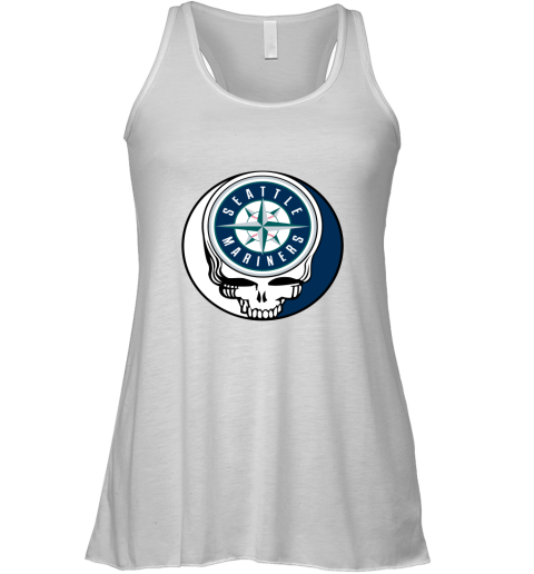 Seattle Mariners The Grateful Dead Baseball MLB Mashup Racerback Tank