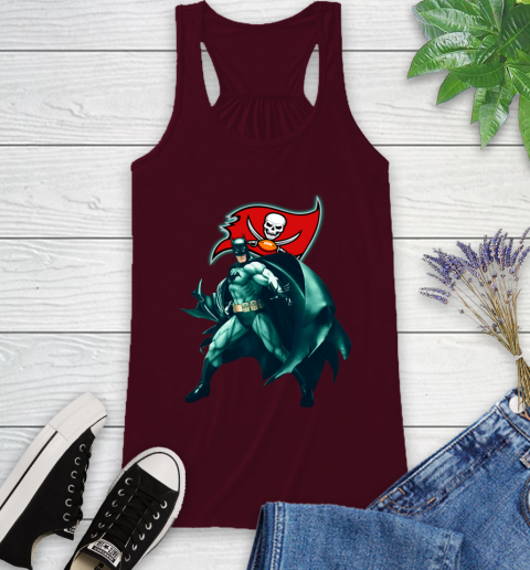 NFL Batman Football Sports Tampa Bay Buccaneers Racerback Tank 3