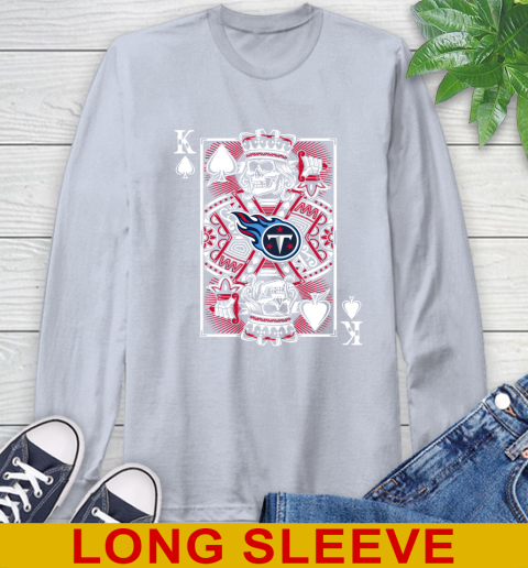 Tennessee Titans NFL Football The King Of Spades Death Cards Shirt Long Sleeve T-Shirt 6