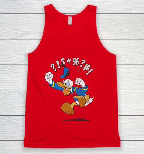 Disney Mickey And Friends Donald Angry Jump Tank Top 5