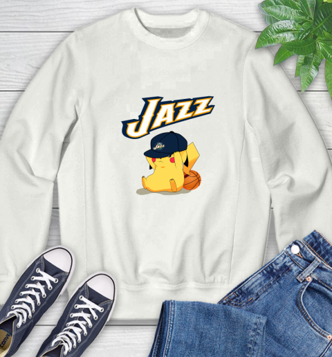 NBA Pikachu Basketball Sports Utah Jazz Sweatshirt