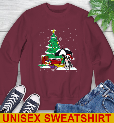 Boston Terrier Christmas Dog Lovers Shirts 30