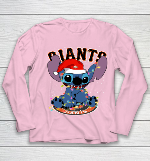 San Francisco Giants MLB noel stitch Baseball Christmas Youth Long Sleeve 6