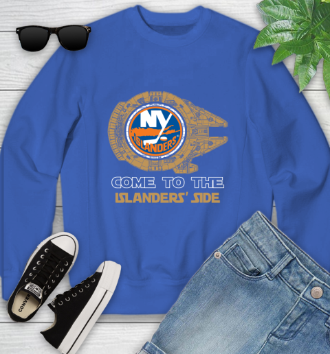 NHL Come To The New York Islanders Wars Hockey Sports Youth Sweatshirt 7