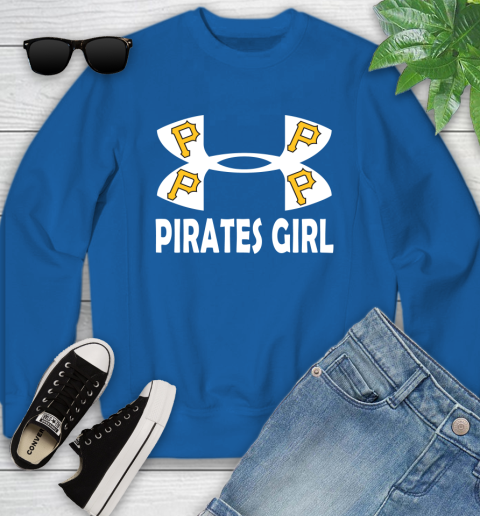 MLB Pittsburgh Pirates Under Armour Baseball Sports Youth Sweatshirt 7