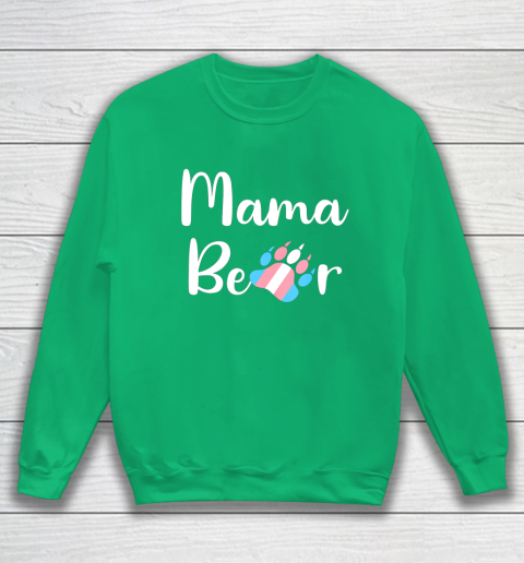 Mama Bear Transgender Mom T Shirt Trans Pride Gift Sweatshirt 5