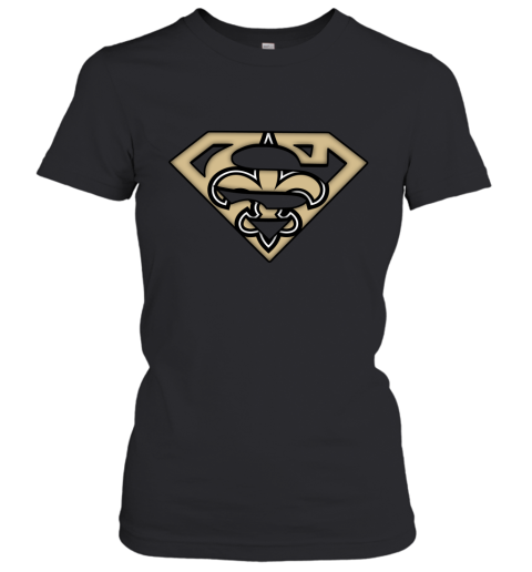 We Are Undefeatable The New Orleans Saints x Superman NFL Women's T-Shirt