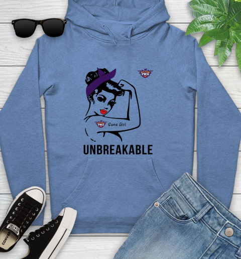 NBA Phoenix Suns Girl Unbreakable Basketball Sports Youth Hoodie 8
