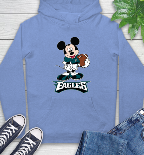 NFL Football Philadelphia Eagles Cheerful Mickey Mouse Shirt Hoodie 12