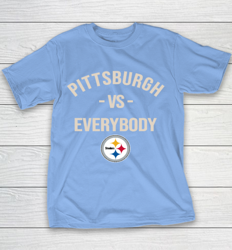 Pittsburgh Steelers Vs Everybody Youth T-Shirt 8