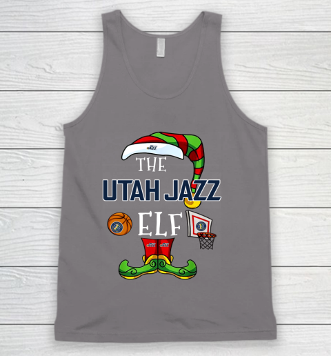 Utah Jazz Christmas ELF Funny NBA Tank Top 6