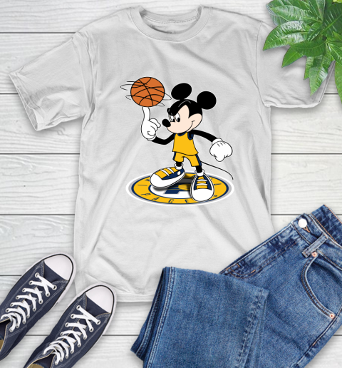 NBA Basketball Indiana Pacers Cheerful Mickey Disney Shirt T-Shirt 2