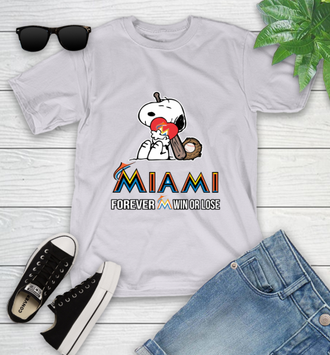 MLB The Peanuts Movie Snoopy Forever Win Or Lose Baseball Miami Marlins 106