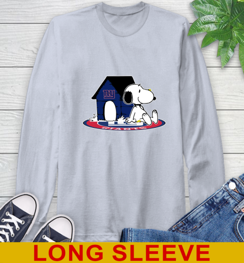 NFL Football New York Giants Snoopy The Peanuts Movie Shirt Long Sleeve T-Shirt 6