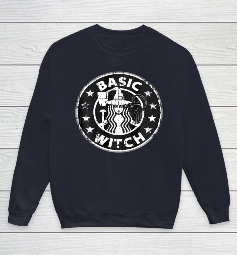 Basic Witch Halloween Vintage Style T Shirt T Shirt.3YSOT0UPCK Youth Sweatshirt 3
