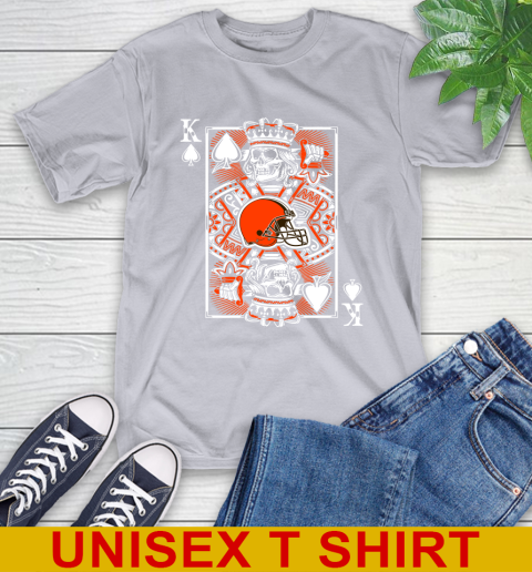 Cleveland Browns NFL Football The King Of Spades Death Cards Shirt T-Shirt 6 Cleveland Browns NFL Football The King Of Spades Death Cards Shirt T-Shirt - Image 6
