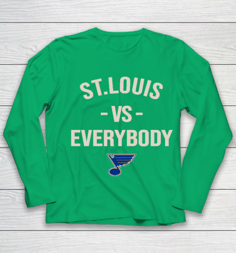 St.Louis Blues Vs Everybody Youth Long Sleeve 4