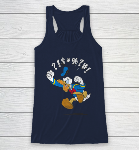 Disney Mickey And Friends Donald Angry Jump Racerback Tank 8