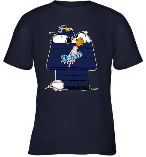 Peanuts Gang Los Angeles Dodgers Baseball Snoopy shirt - Kingteeshop