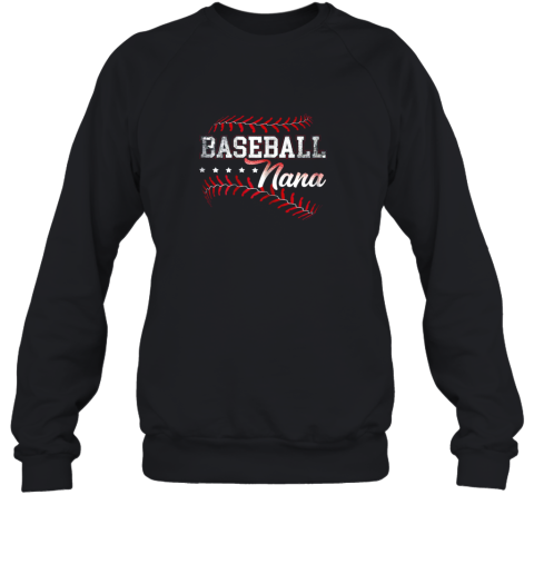 Baseball Nana Shirt Baseball Grandma Gift Shirts Sweatshirt