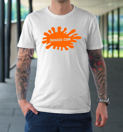 Orange Cum T-Shirt