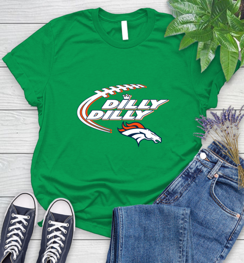 NFL Denver Broncos Dilly Dilly Football Sports Women's T-Shirt 6
