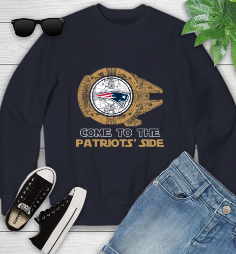 NFL Come To The New England Patriots Wars Football Sports Youth Sweatshirt 2