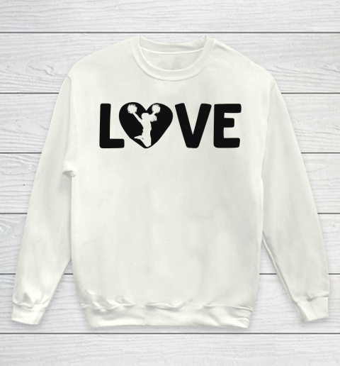 Mother's Day Funny Gift Ideas Apparel  Love Cheerleader Mom Gifts Cheer Mom Shirt Family Mother T S Youth Sweatshirt