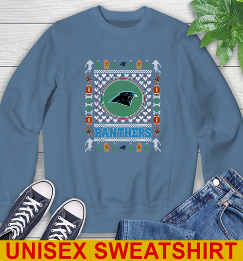 Carolina Panthers Merry Christmas NFL Football Loyal Fan Sweatshirt 10