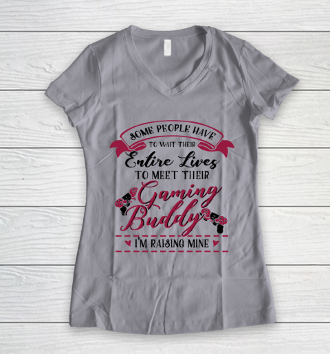 Mother S Day Funny Gift Ideas Apparel Gaming Mom And Baby Matching T Shirts Gift T Shirt Women S V Neck T Shirt Itees Global