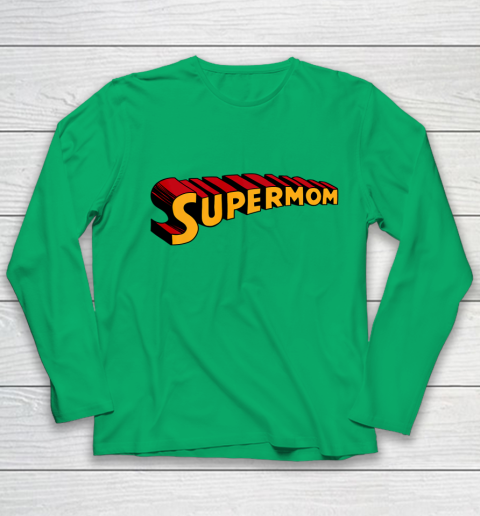 Super mom Superhero Mom for Super Mom Youth Long Sleeve 6