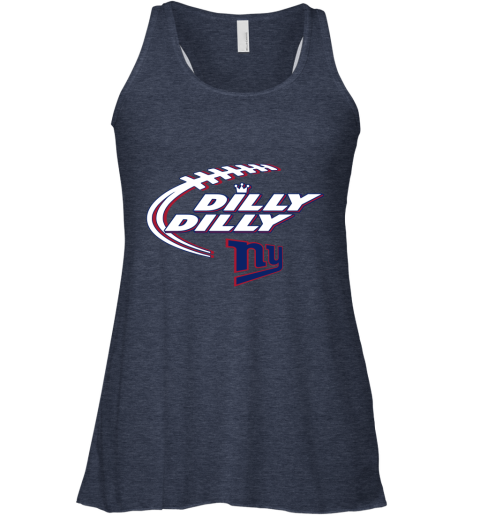 NFL New York Giants Dilly Dilly Football Sports msNX8D8zSX6 flowy tank 32 95 151514 front heather navy