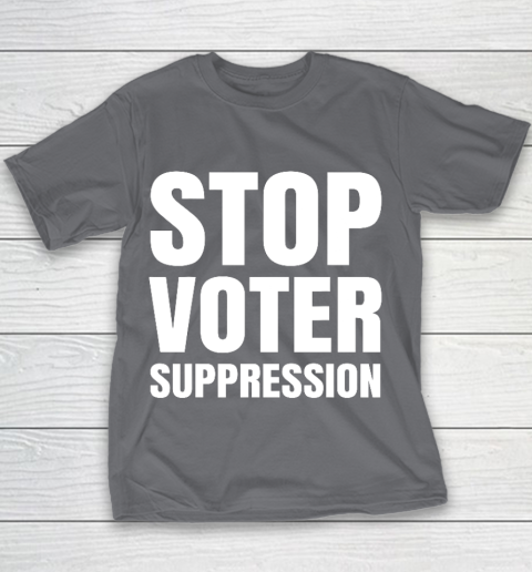Black Voters Matter Protect The Vote Stop Voter Suppression Youth T-Shirt 5