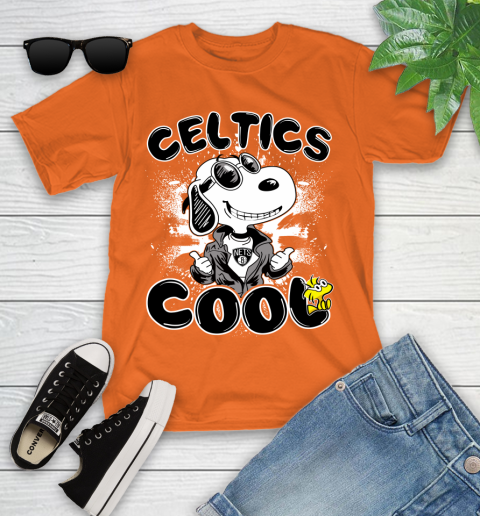 NBA Basketball Brooklyn Nets Cool Snoopy Shirt Youth T-Shirt 8