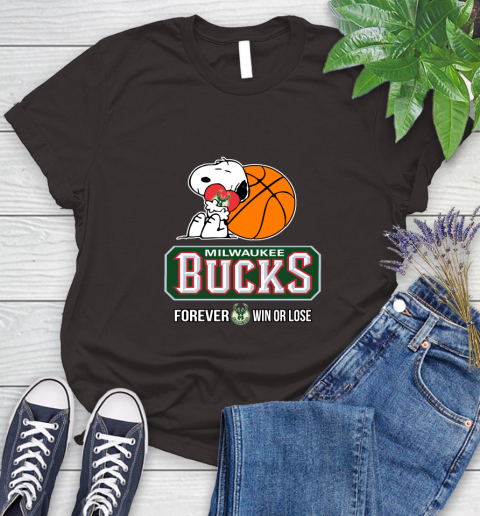 NBA The Peanuts Movie Snoopy Forever Win Or Lose Basketball Milwaukee Bucks 98