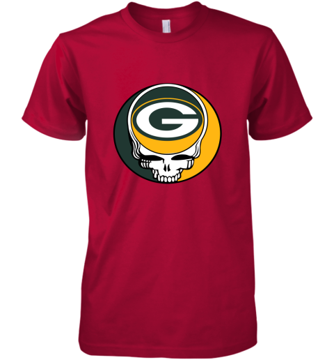 NFL Team Green Bay Packers X Grateful Dead Premium Men's T-Shirt 