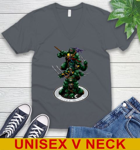MLB Baseball Chicago White Sox Teenage Mutant Ninja Turtles Shirt V-Neck T-Shirt 5