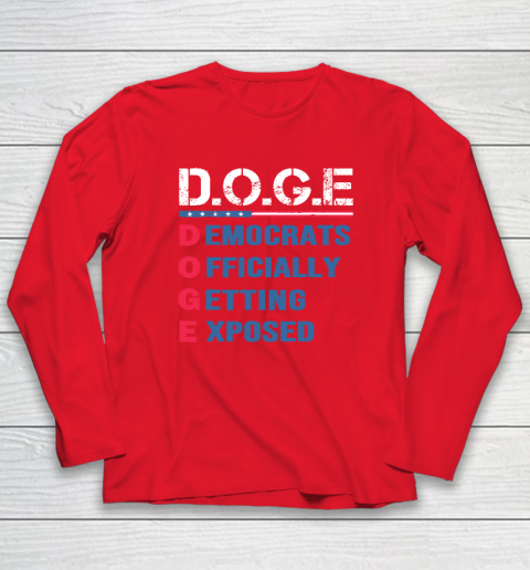 Trump D.O.G.E Department Of Government Efficiency Long Sleeve T-Shirt 6