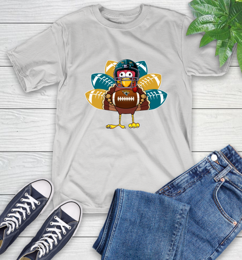 Jacksonville Jaguars Turkey Thanksgiving Day T-Shirt