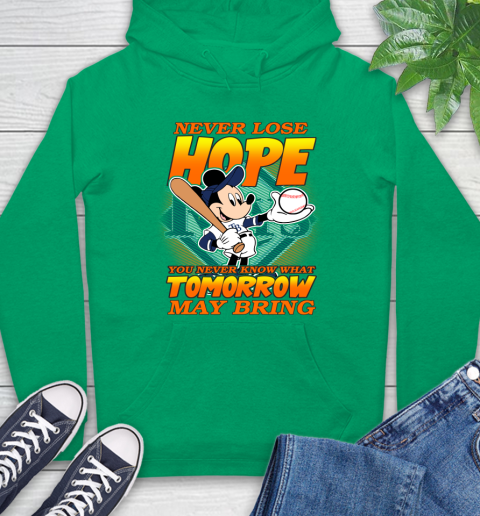 Tampa Bay Rays MLB Baseball Mickey Disney Never Lose Hope Hoodie 8