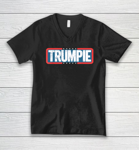 Trumpie Shirt Funny Trump Anti Biden V-Neck T-Shirt
