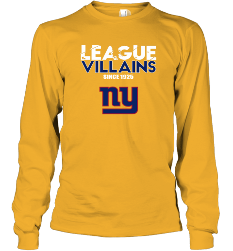 League Villains Since 1925 New York Giants Long Sleeve T-Shirt