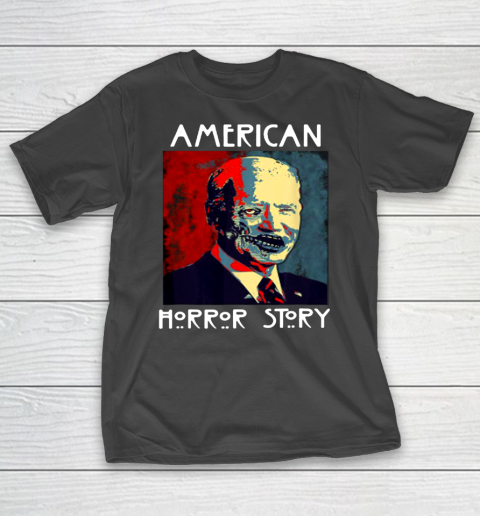 Biden Horror American Zombie Story Halloween Retro Vintage Anti Biden T-Shirt