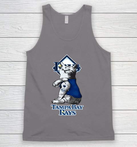 MLB Baseball My Cat Loves Tampa Bay Rays Tank Top 6